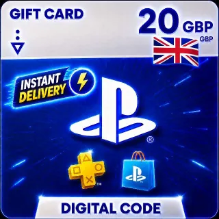 psn PlayStation Store Gift Card 20  (UK)