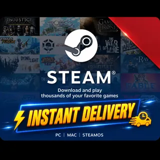 $10 Steam Gift Card – 🌐Global – Instant Delivery