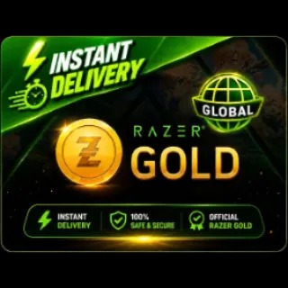 $50.00 Razer Gold Gift Card – Global 🌐– Instant Delivery