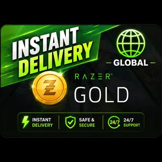 200$ USD Razer Gold Gift Card (🌐 Global)