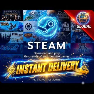 🎮 Steam $20 Gift Card – 🌐 GLOBAL-- Instant Delivery