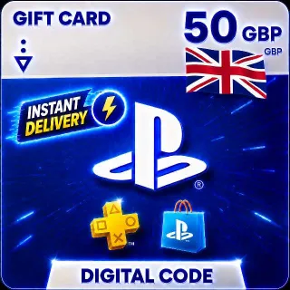 PSN PlayStation 50 GBP UK Store