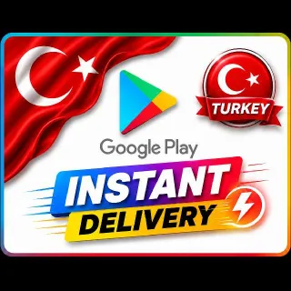 500 TRY Google Play Gift Card –🇹🇷 TURKEY Region – Instant Delivery