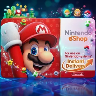 🇺🇸🎮 Nintendo eShop $20 Gift Card – Instant Delivery