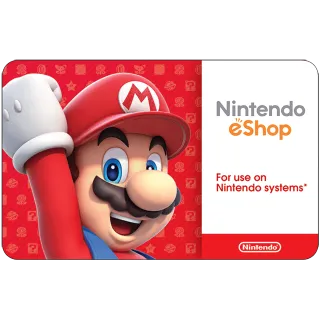 $10,00 Nintendo eShop