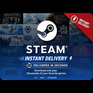 $20.00 Steam - Instant Delivery global