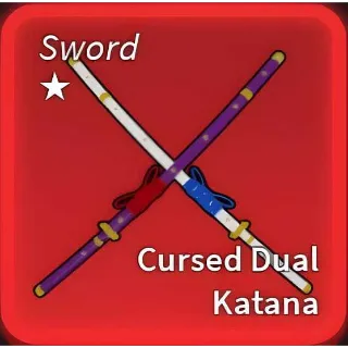 Cursed Dual katana