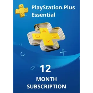 PlayStation Plus Essentials 12-month