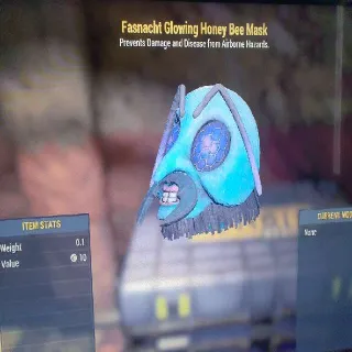 Glowing Honey Bee Mask