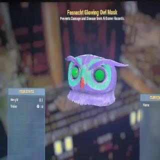 Glowing Owl Mask