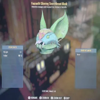 Glowing Scorchbeast Mask