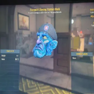 Glowing Captain Mask