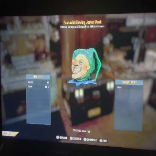Glowing Jester Mask