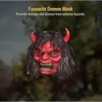 Fasnacht demon mask