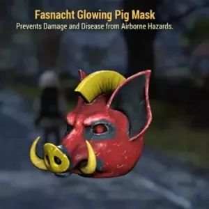 Fasnacht Glowing Pig