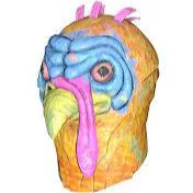 Fasnacht glowing turkey