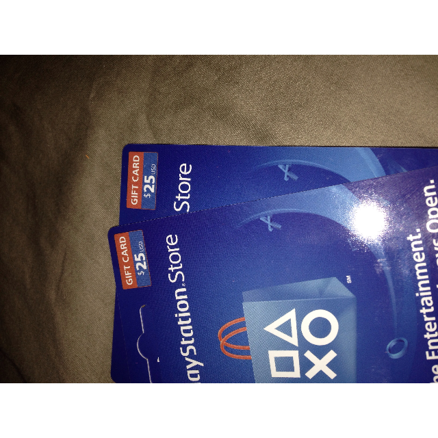 25 psn gift card