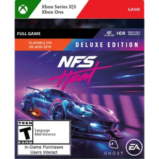 Need for Speed Heat Deluxe Edition - XBOX - United States