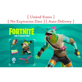 Fortnite - Sun & Scales Pack - XBOX - United States