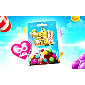 Candy Crush Saga - Gold Bars & 48h Unlimited Lives - Official Website Key - iOS & Andriod & Windows - United States