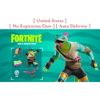 Fortnite - Sun & Scales Pack - XBOX SERIES X|S, XBOX ONE - United States