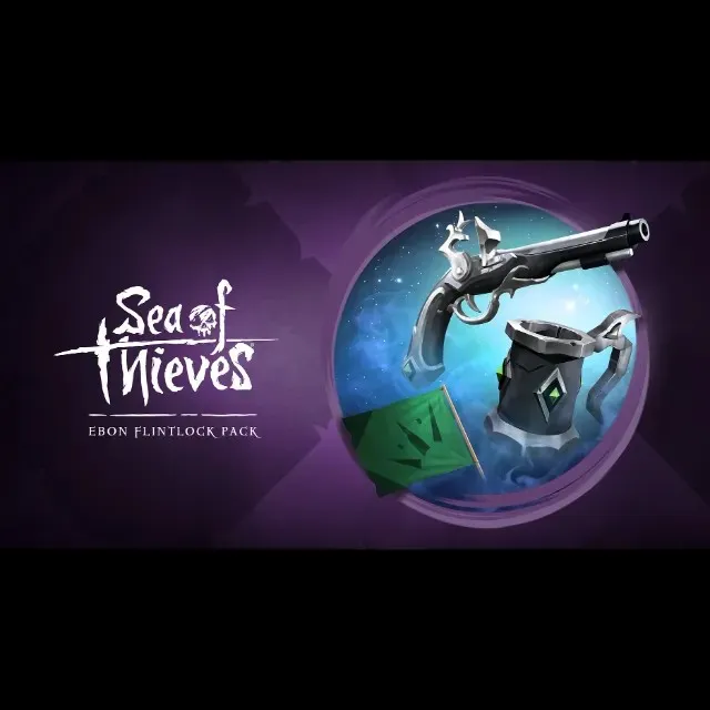 SEA OF THIEVES EBON FLINTLOCK PACK DLC XBOX SERIES XS, XBOX ONE