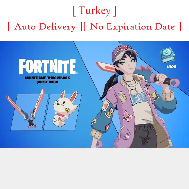 FORTNITE MAINFRAME THROWBACK QUEST PACK XBOX SERIES XS, XBOX ONE