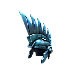 Roblox - Blue Steel Mohawk Helmet - Official Website Key 