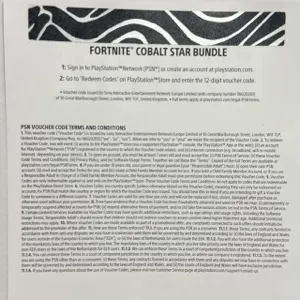 (EXCLUSIVE) PS5 FORTNITE COBALT STAR BUNDLE 