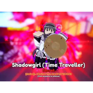 Shadowgirl (Time Traveller) | Homura - Anime Adventures