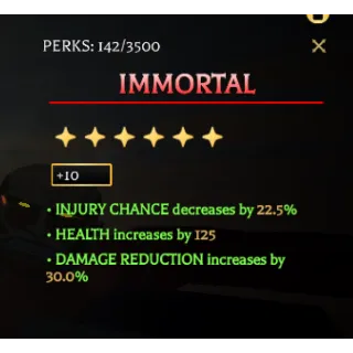 IMMORTAL +10  - AOTR