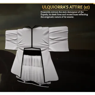Ulquiorra Attire - AOTR