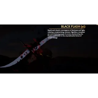 BLACK FLASH AURA - AOTR