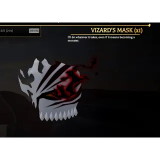 VIZARD MASK - AOTR
