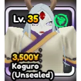 Koguro (Unsealed) | Kaguya Evol - Anime Vanguards
