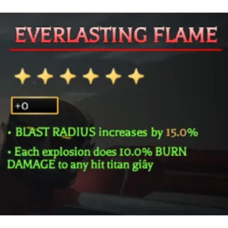 EVERLASTING FLAME - AOTR