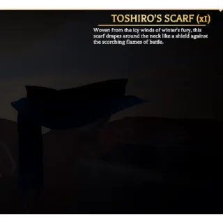 TOSHIRO SCARF - AOTR