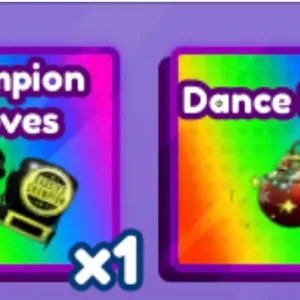 champ gloves dance bomb