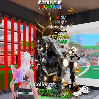 Gothic Meccavallo | 2 Traits | 740M/s | Fortnite Steal The Brainrot