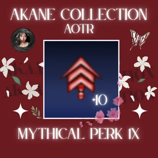 1x Mythical Perk +10 | AOTR | Attack on Titan Revolution
