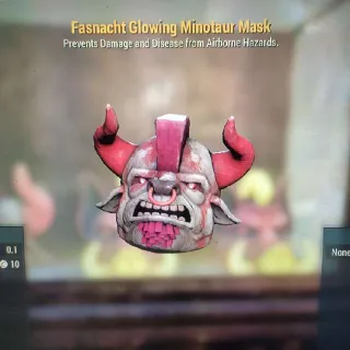 Glowing Minotaur Mask