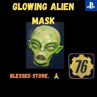 Glowing Alien Mask
