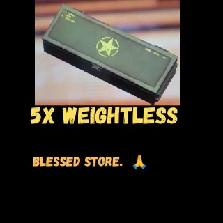 🌟 5x Weightless