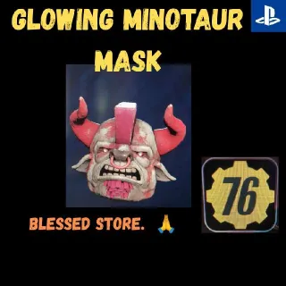 Glowing Minotaur Mask