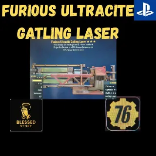FuriousE15r Ultra. Gatling Laser