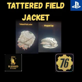 Tattered Field Jacket + Wrapped Cap
