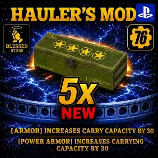 🌟🌟🌟🌟5x Hauler's New Mod Box
