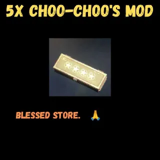 🌟🌟🌟🌟5x Choo-Choo's Mod Box