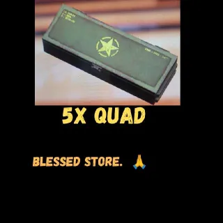 🌟 5x Quad