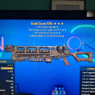 Q50vhc25 Gauss Rifle